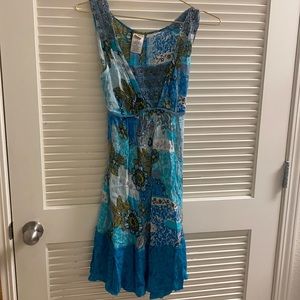 Forbidden Boho dress size small boutique Y2K